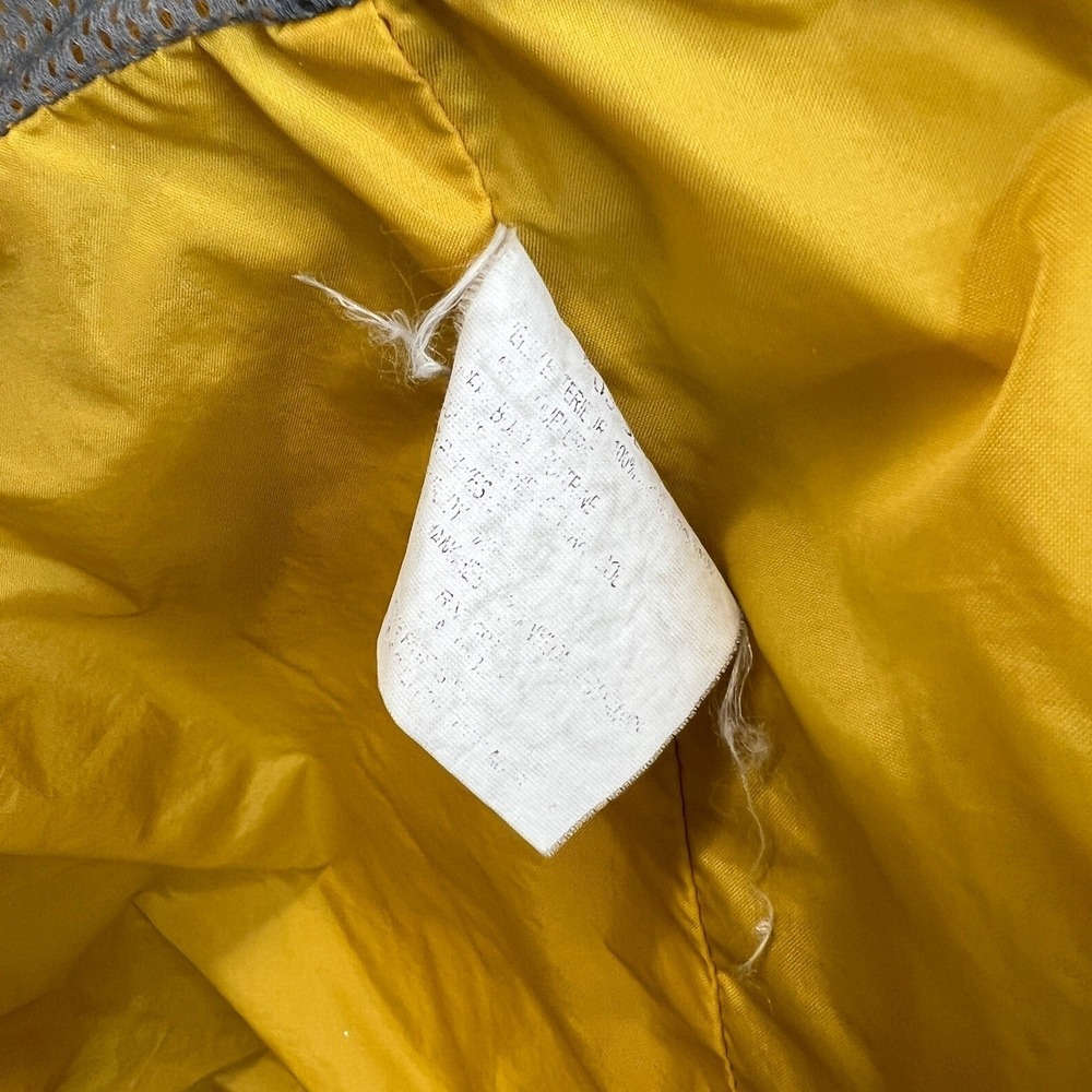 Columbia Interchange Core Jacket Women's L Yellow Hooded Packable Rain Shell - Picture 11 of 12